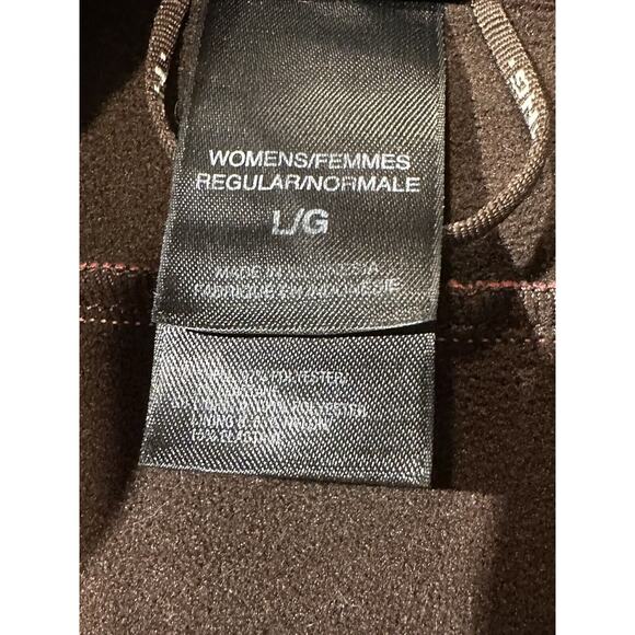 The North Face Women Sz L Apex Bionic Jacket Pink Fleece Lining Soft Shell - Picture 14 of 16